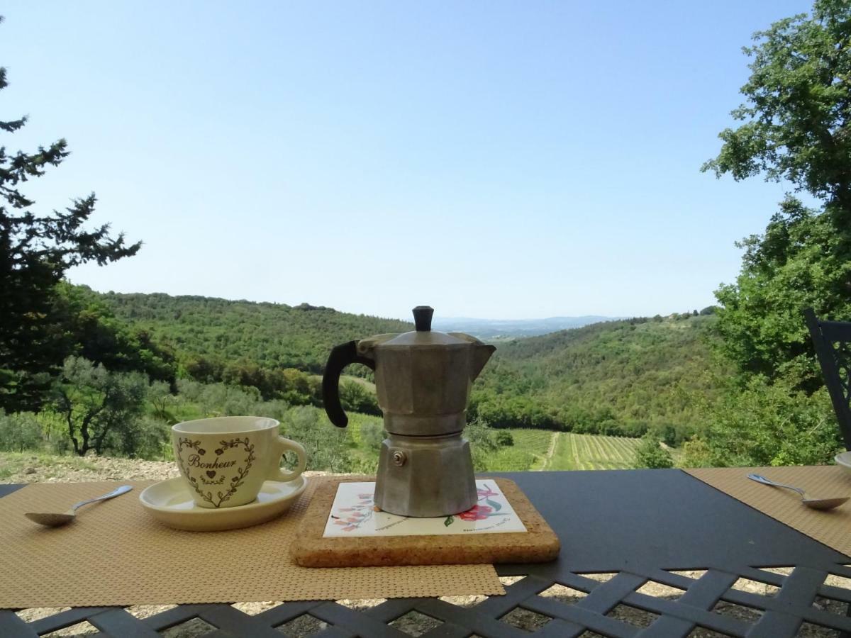 קסטלינה אין קיאנטי Agriturismo Piemaggino מראה חיצוני תמונה